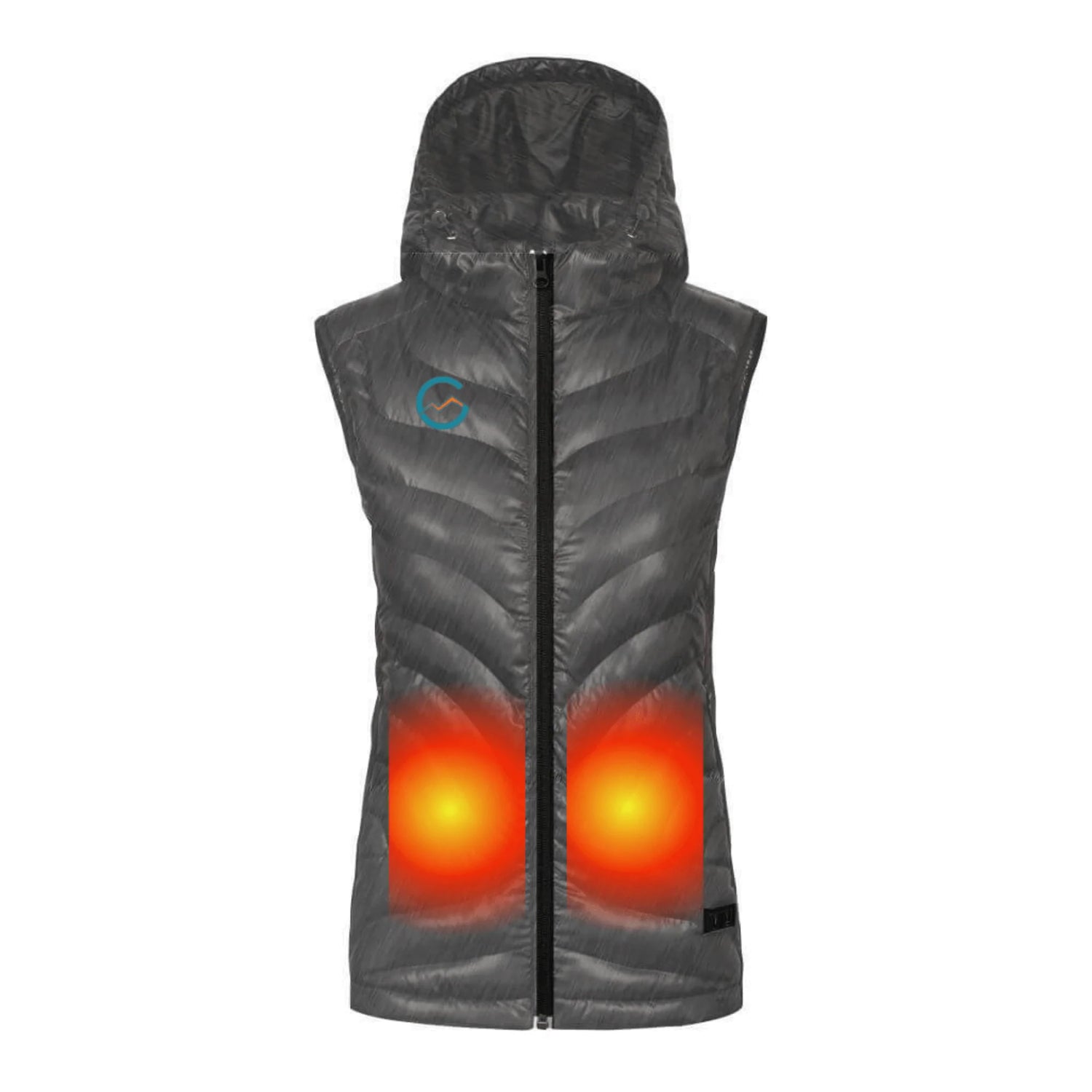 Elektrisch verwarmde dames bodywarmer