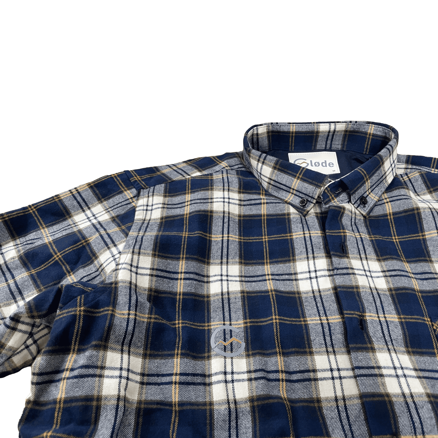 Varmø Heated Men's Shirt Gløde Blue/White